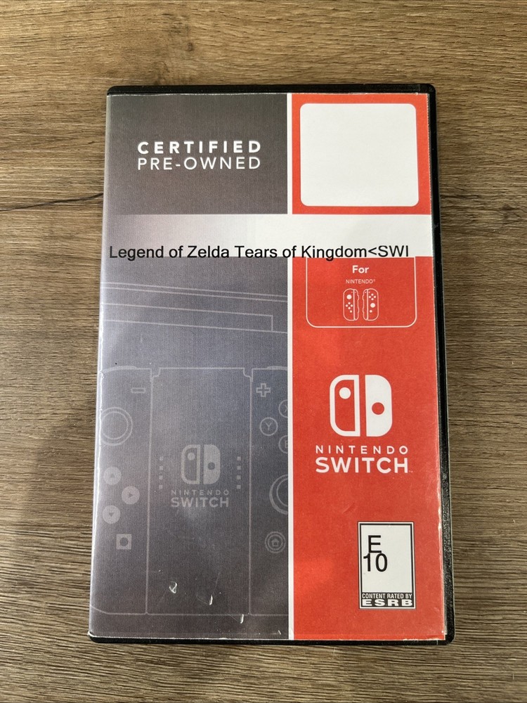 The Legend of Zelda Tears of the Kingdom (Nintendo Switch, 2023)