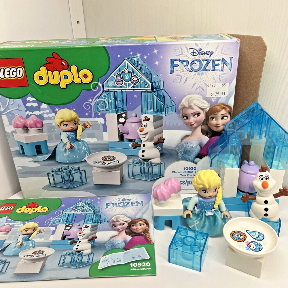 Lego Duplo 10920 Disney Frozen Elsa Olaf Tea Party Complete with Box