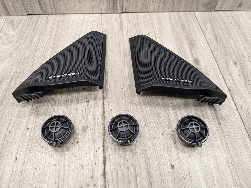 10-16 OEM Mercedes W212 E350 E400 E550 Left Right Door Tweeter Speaker Cover SET