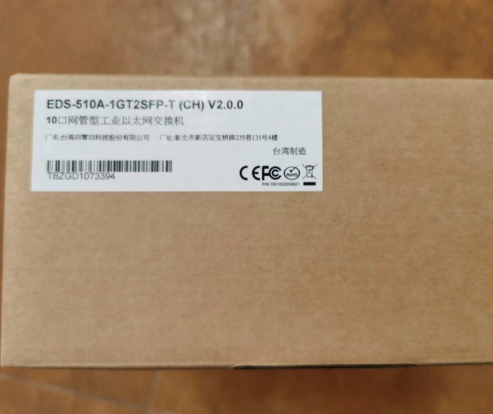 1PC New MOXA EDS-510A-1GT2SFP-T EDS510A1GT2SFPT V2.0.0 10Port Ethernet Switch