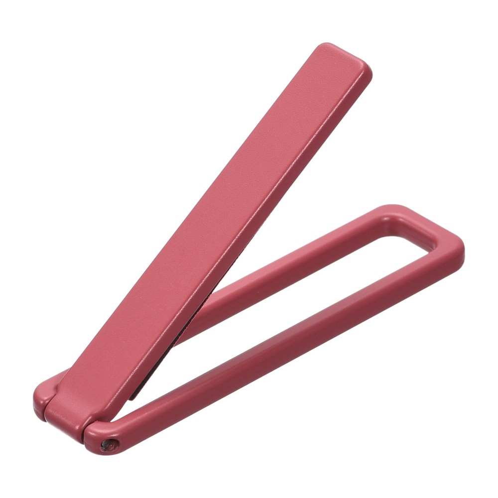 Red Thin Cell Phone Kickstand - Horizontal & Vertical Folding Stand