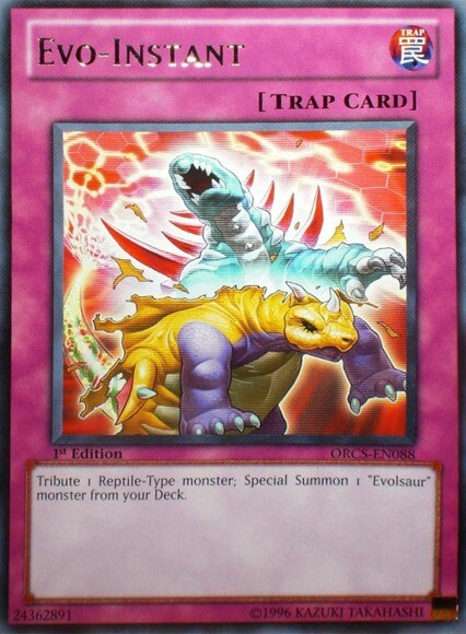 Evo-Instant - ORCS-EN088 - Rare - Unlimited Edition x3 - Moderately Played