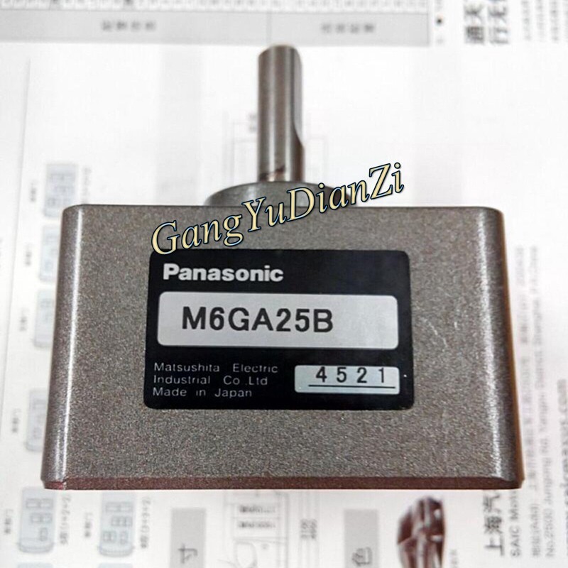 1Pcs New For Panasonic Gear Reducer Gear Head M6GA25B