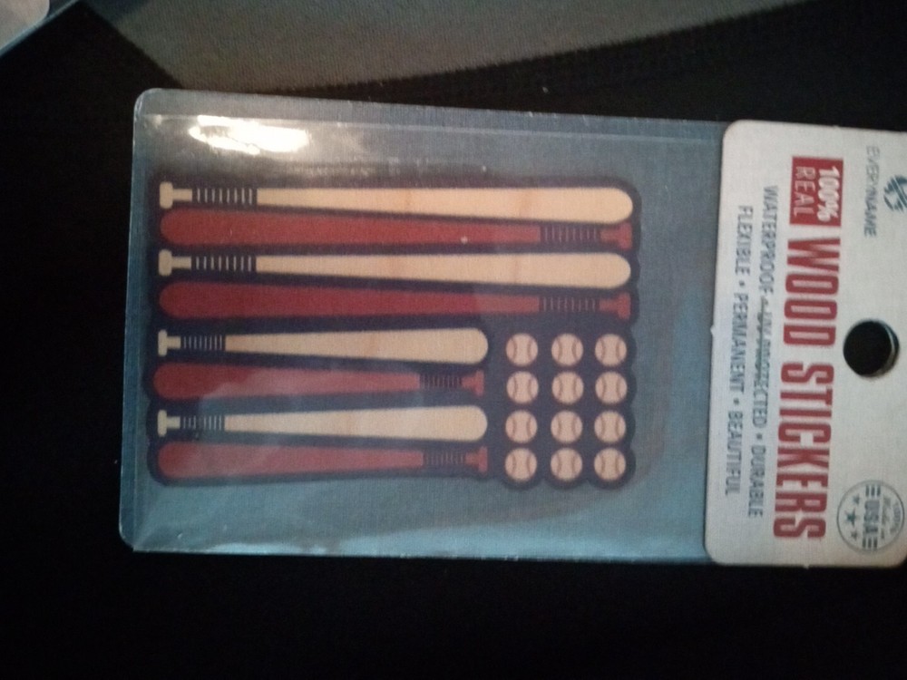 Flexible Wood Stickers Adheres To Flat Or Curved Surface Waterproof UV Protected