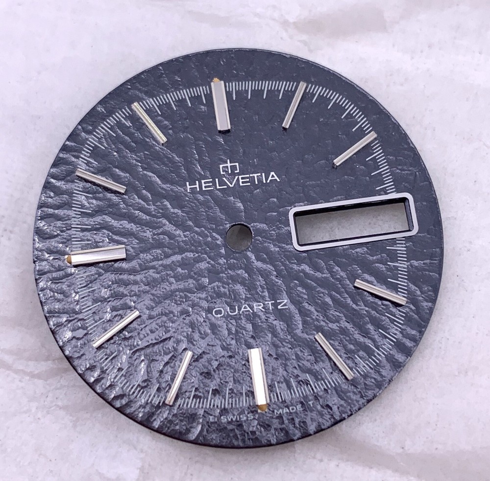 NOS Helvetia Quartz Sphere Watch Dial Quadrant 31mm Replacement Part 1