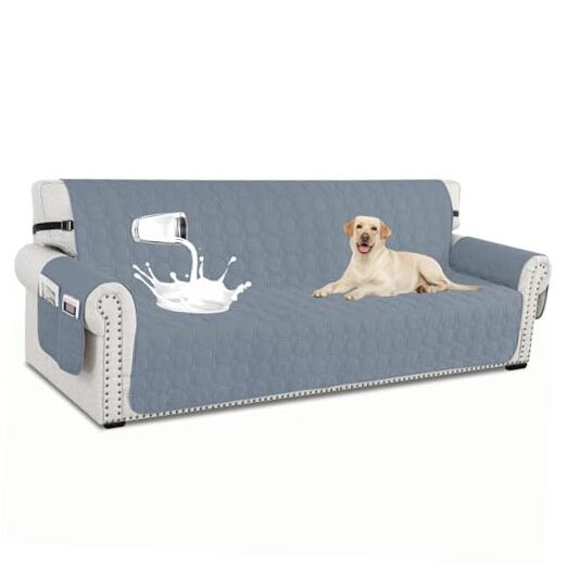 Oversized Couch Cover for 3 Cushion Couch Sofa Cover for Dogs 100% Waterproof