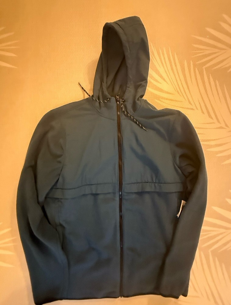 Old Navy Full Zip Blue Fleece Jacket Men’s Large Tall NWT