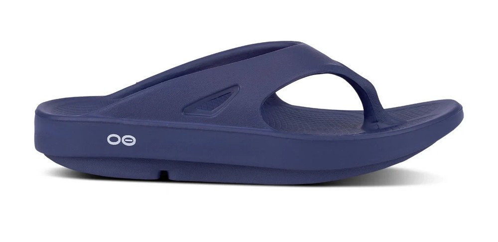 FLASH SALE !!! OOFOS Men's OOriginal Sandal - Navy NEW FULL SIZE US-image