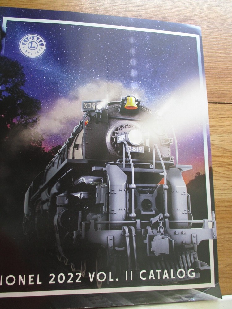 LIONEL TRAIN 2022 VOL II CONSUMER CATALOG O SCALE GAUGE~NEW