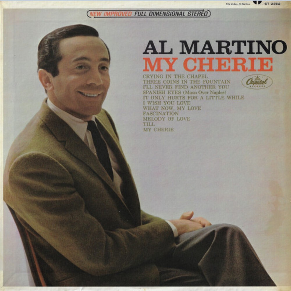 Al Martino My Cherie Capitol Records ST 2362 LP Album Jac 745916424