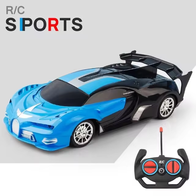 RC Car 2.4G 4CH Remote Control 1:18 with Led Light Sports Cars High Speed Radio
