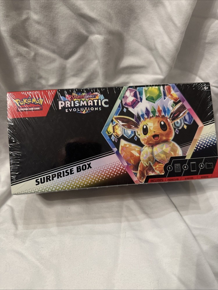 Pokemon Prismatic Evolutions Surprise Box New Sealed