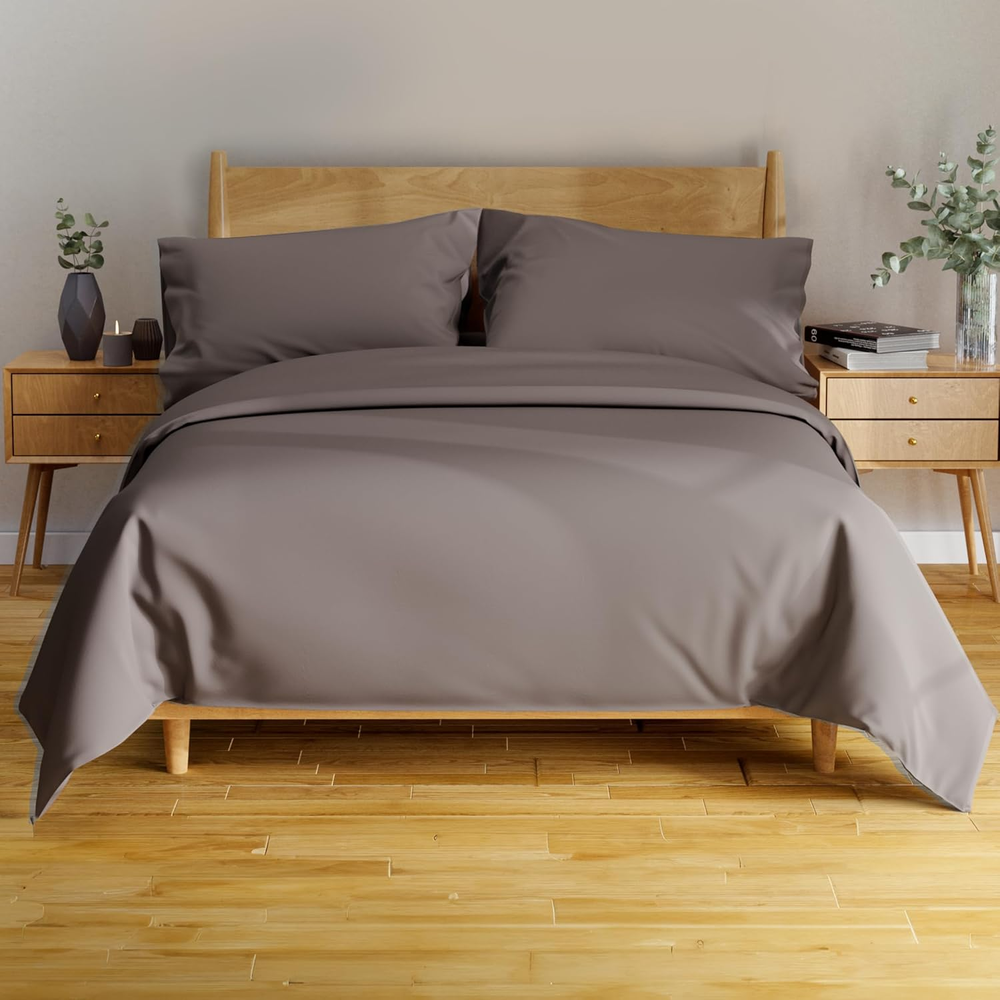 California King Sheet Sets - 100% Pure Viscose Derived from Bamboo Sheets Califo