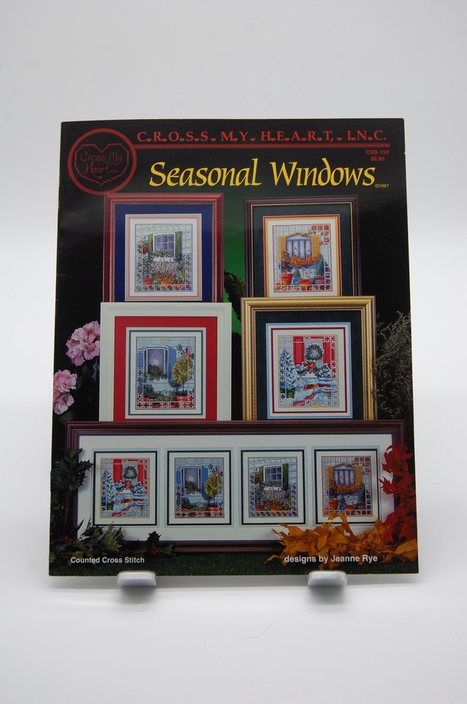 Seasonal Windows Cross Stitch Booklet - CSB-150-image