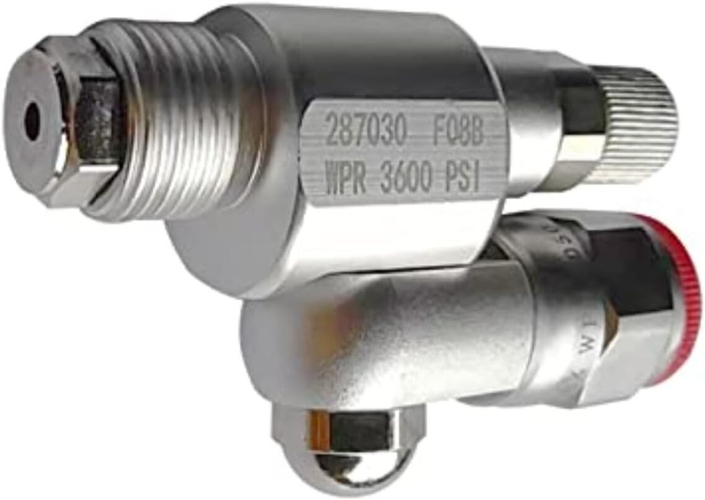 High-Pressure Airless Spray Adapter with 180-Degree Swivel Joint and Leak-Pro...