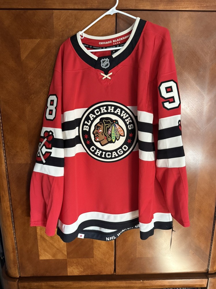 2025 Chicago Blackhawks Winter Classic Premium Jersey  Last Size 60 - In Stock