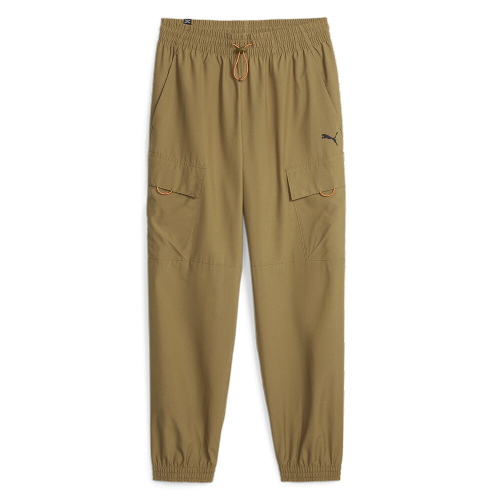 Puma Open Road Woven Cargo Pants Mens Brown Casual Athletic Bottoms 67589893