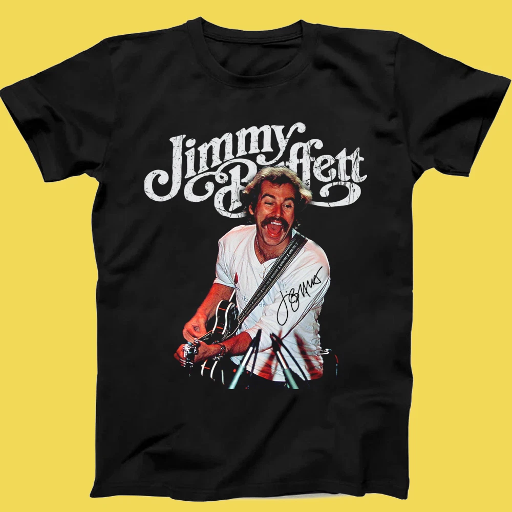 Jimmy Buffett The Man from S-5XL Shirt Unisex Black