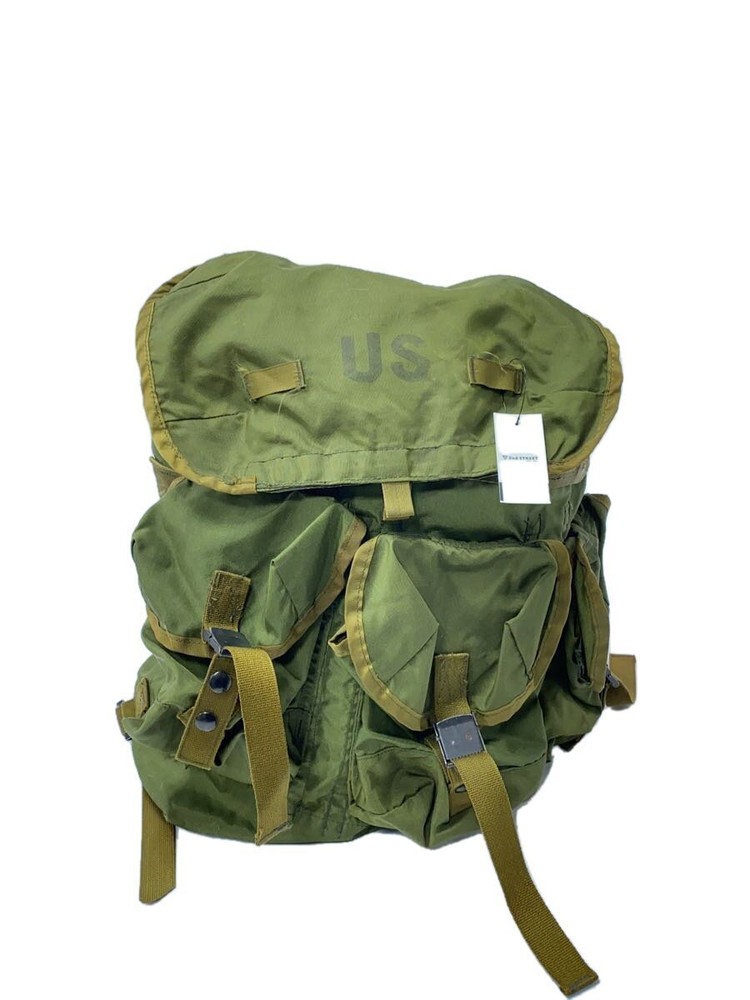 Military Backpack/Cotton/Grn/Plain/Lc-1 765