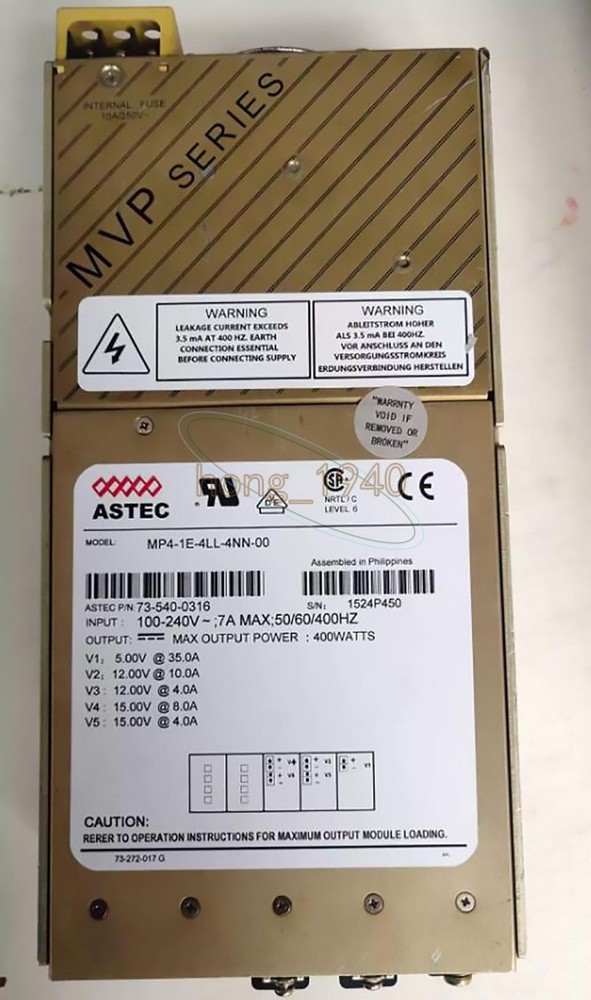 1PC USED ASTEC Power Supply MP4-1E-4LL-4NN-00 73-540-0316