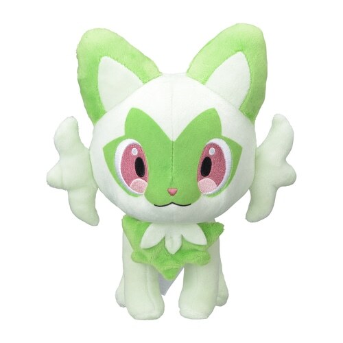 Pokemon Scarlet Violet Sprigatito Plush Doll New Pocket Monster Stuffed Toy