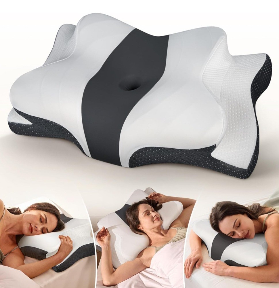 Cozyplayer True Cooling Cervical Neck Pillow for Pain Relief Arm Rest