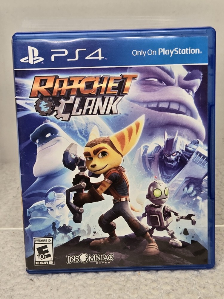 Ratchet & Clank (PlayStation 4, 2016) - Case & Game (No Manual) Insomniac Games