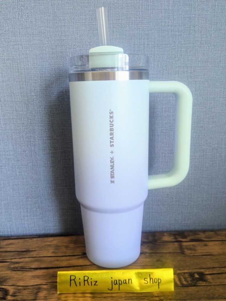 Starbucks Japan 2025 Tumbler Mug STANLEY 3WAY flowstate 30oz MintGreen Gradation