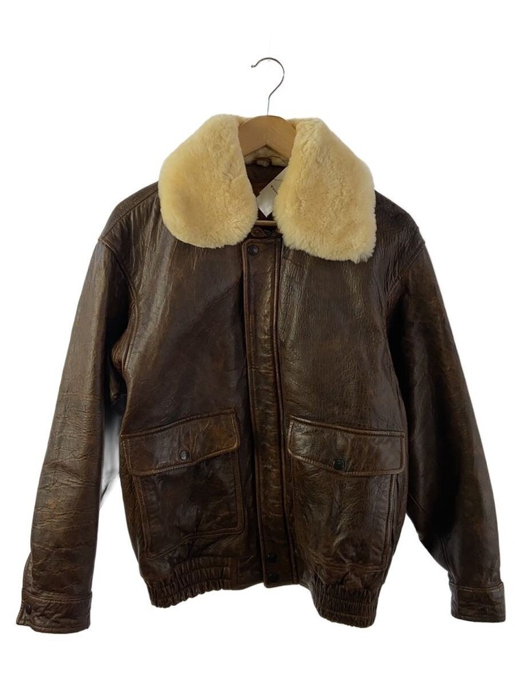 Durante/Flight Jacket/M/Sheep Leather/Brw 3390