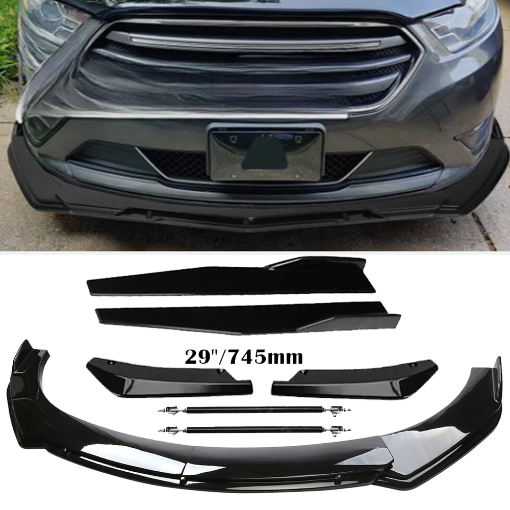 Ford Focus RS Front Rear Bumper Lip Spoiler Splitter Side Skirt Body Kit