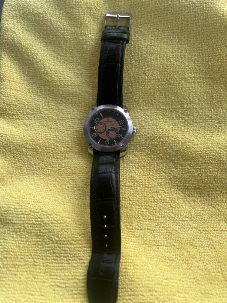 Le Chateau Men's Watch 5424, Sophisticated Timepiece, Missing parts( see Descrp