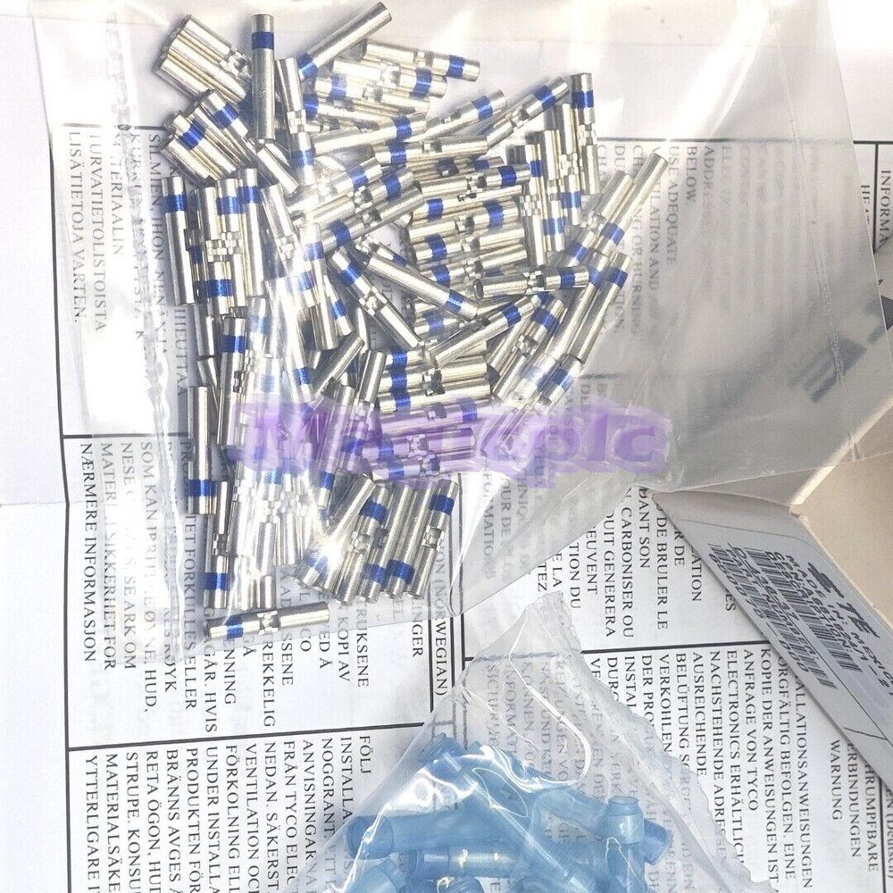 NEW 650075-000 100pcs/pack D-436-37 Plastic Case terminal for Military Aviation