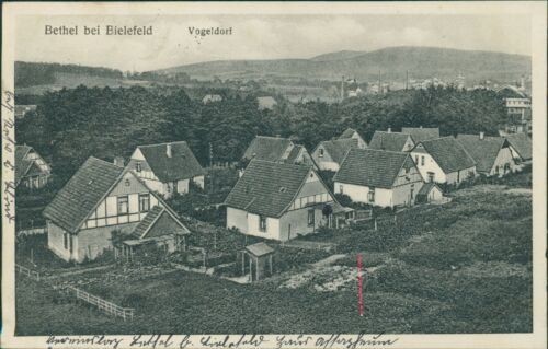 Ansichtskarte Bethel bei Bielefeld Vogeldorf 1915 Feldpost  (Nr.9664)
