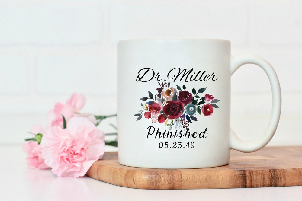 Personalized Phd Graduation Gift Doctorate Mug Doctorate Degree Gift Graduation