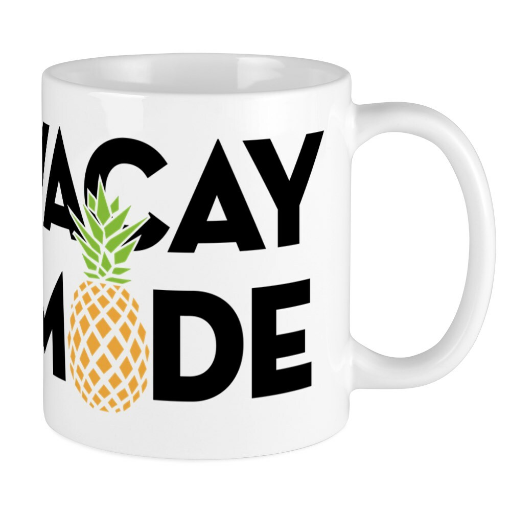 CafePress Vacay Mode Color 11 oz Ceramic Mug (64649987)