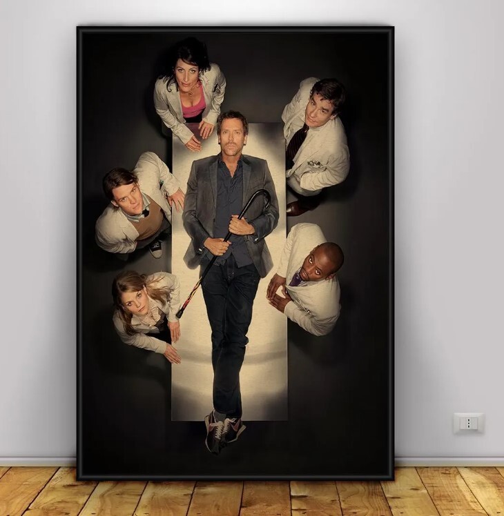 House M.D. Poster | Wall Art | Wall Prints | Home Decor | Kraft Paper Print 9