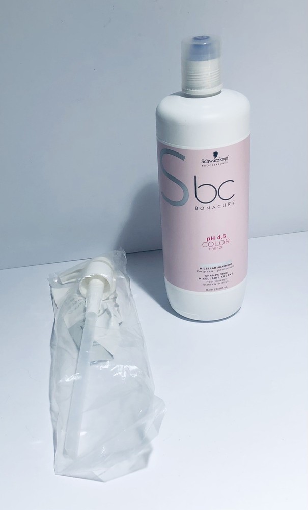 Schwarzkopf BC Bonacure pH 4.5 Color Freeze Silver Micellar Shampoo 33.8 oz