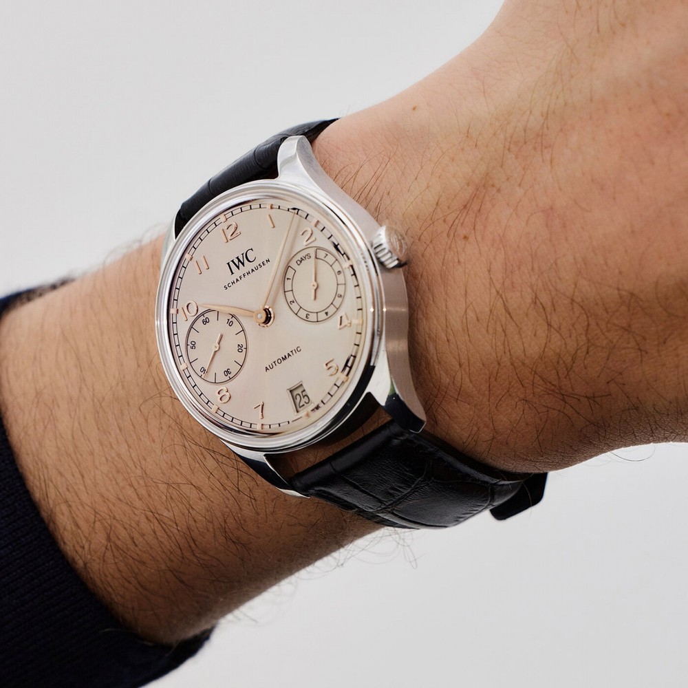 New IWC Portugieser Automatic Stainless Steel Automatic 42 mm Watch IW501705