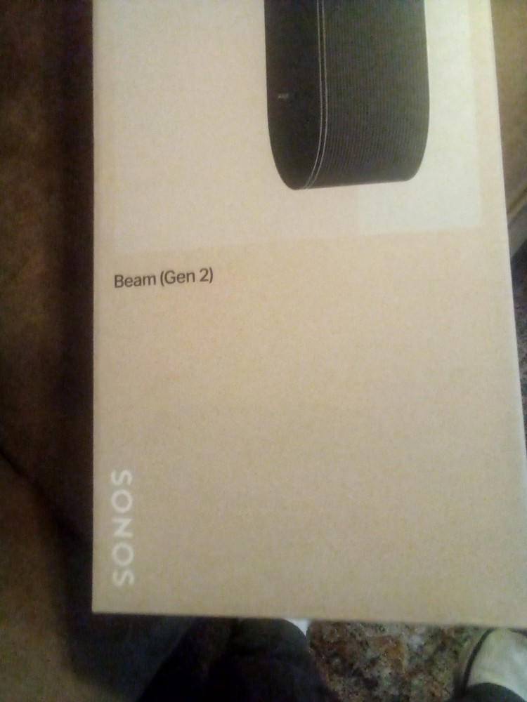 Sonos Beam Gen 1 Compact Smart Sound Bar - Black