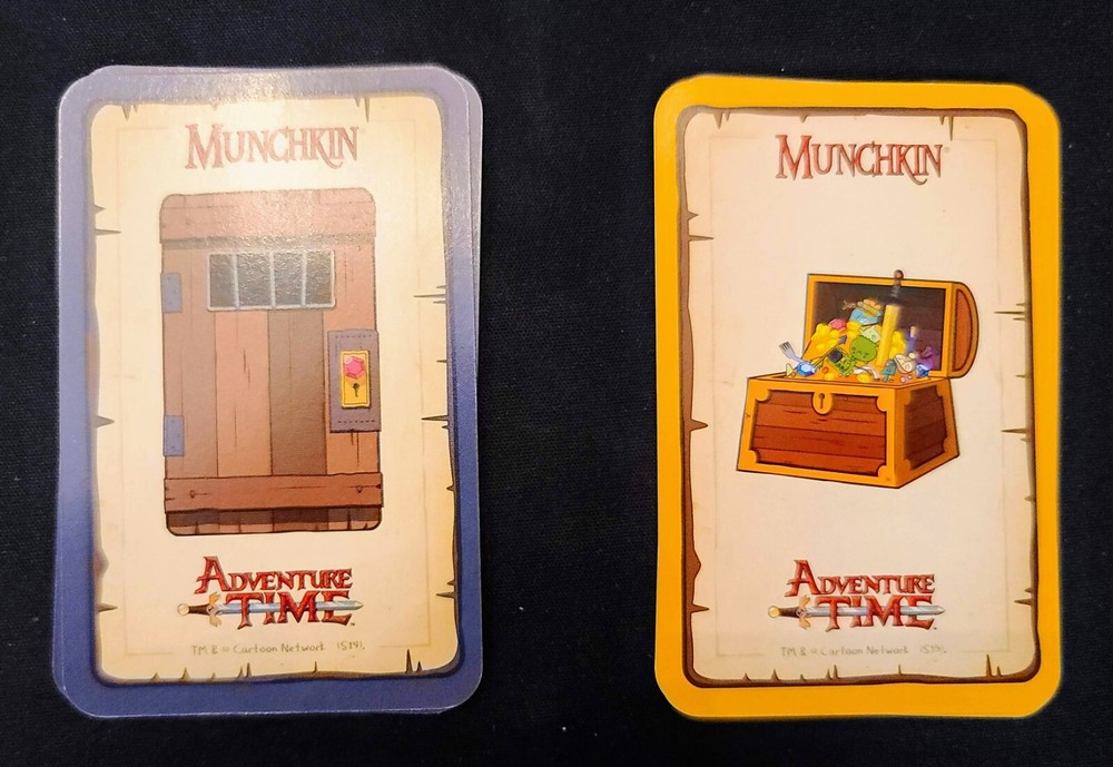 Munchkin Adventure Time with Dungeon Crawl Expansion`