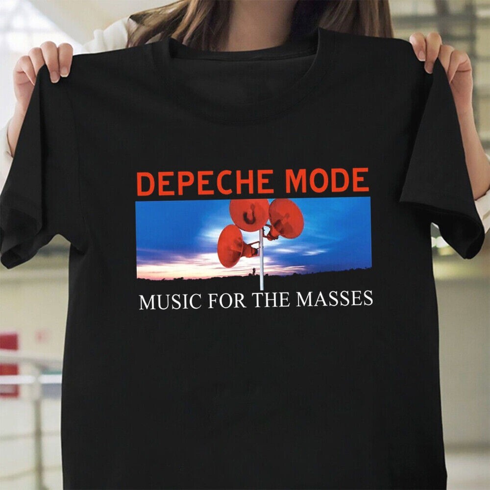 New Depeche Mode music for the masses 90s Depeche Mode Band Cotton Shirt  TT898