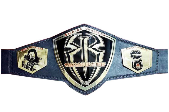 ROMAN EMPIRE WRESTLING CHAMPIONSHIP BELT ADULT SIZE FLOPPY LEATHER STRAP