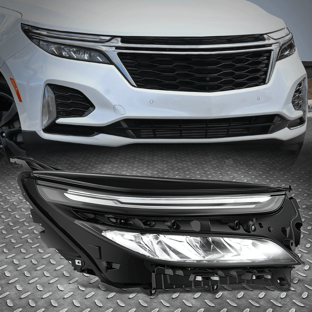Passenger Right Side Full LED Headlight Assembly for 22-24 Chevy Equinox LT RS