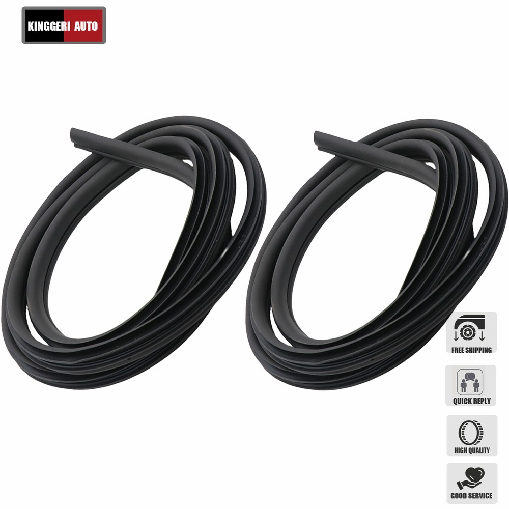 Ford F-150 F-250 Front Door Weatherstrip Seal Set – Driver & Passenger Side (2-Piece)