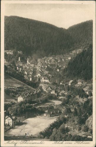 Ansichtskarte Triberg Schwarzwald Blick vom Hohnen  (Nr.949)
