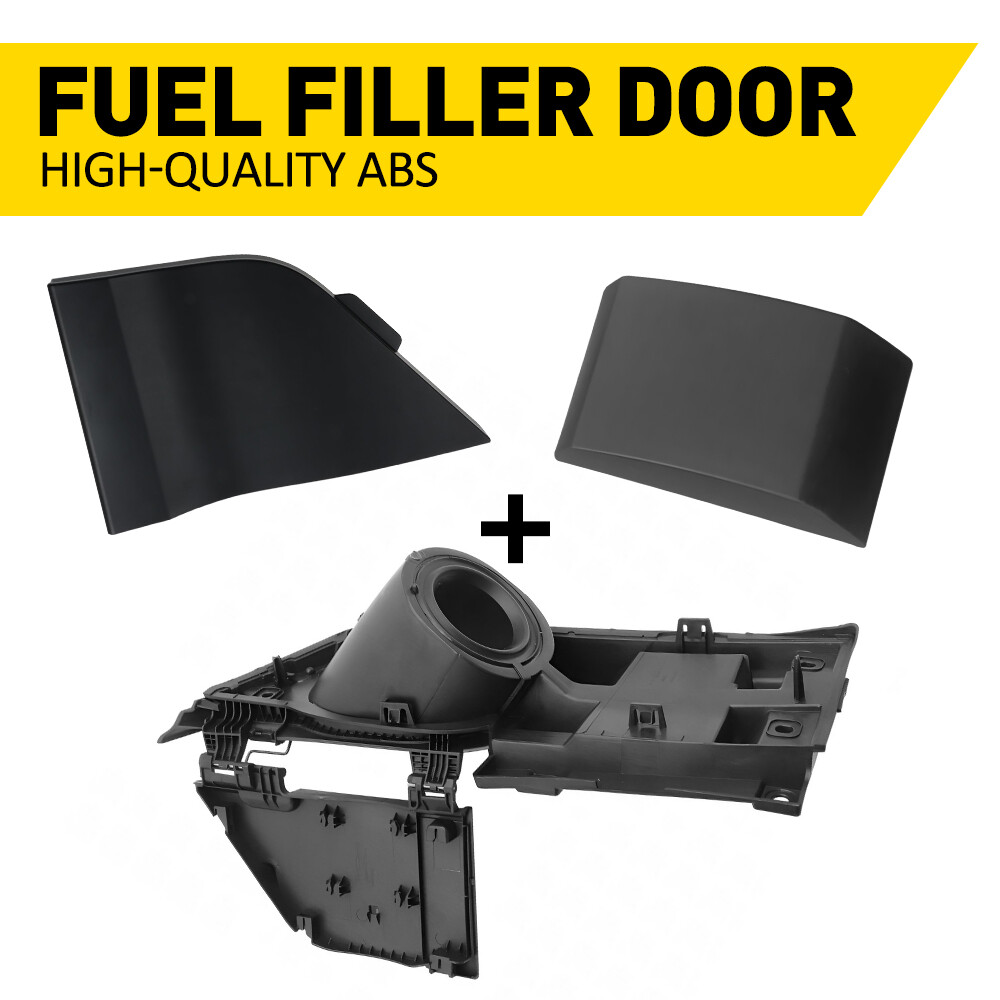 For 2015-23 Ford Transit Van Gas Cover Upper & Lower + Fuel Filler Door Housing