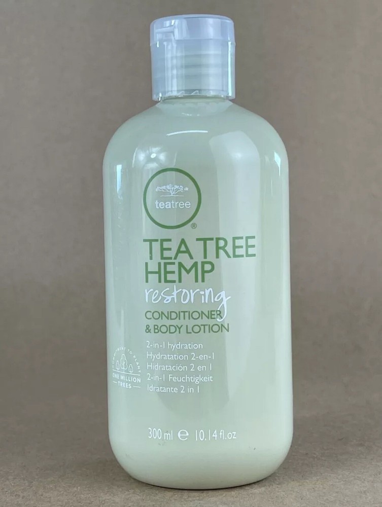 Paul Mitchell Tea Tree Hemp Restoring Conditioner & Body Lotion 10.14 oz