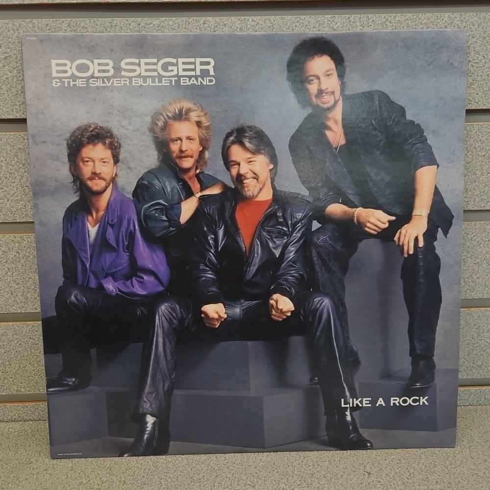 Bob Seger Like A Rock LP Capitol PT 12398