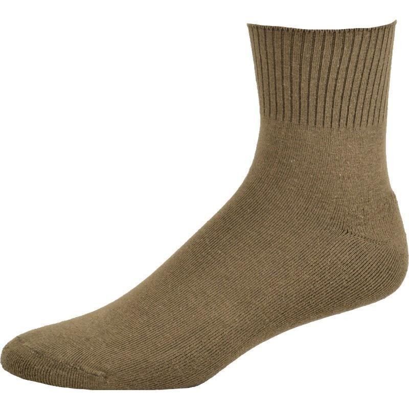 Diabetic Arthritic Men's Cotton Cushioned Ankle Socks 3-Pack  