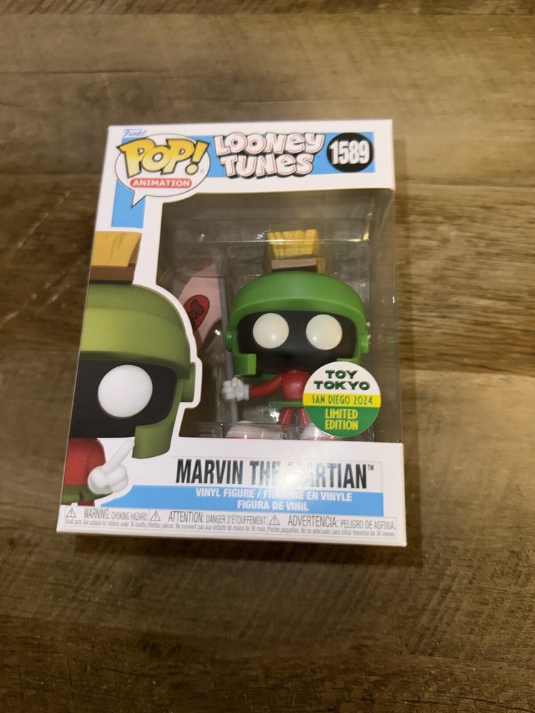 Funko Pop SDCC 2024 Exclusive Marvin the Martian Looney Tunes 1589